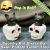 Squishy Halloween Skull Stress Balls Skeleton Squeeze Horror Toy with Relieves Stress Skull Fidget Toy for Chirdren and Adult 6