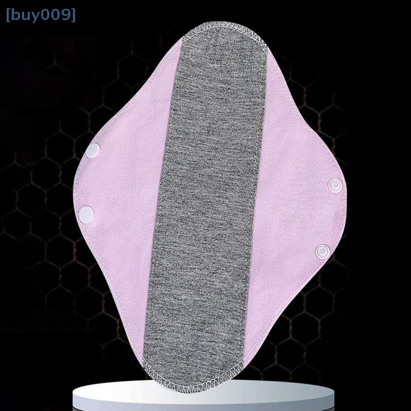 5 PCS 23CM Anti-slip Graphene Antimicrobial Sanitary Pads Reusable Care Pads Breathable Maternity Menstrual For Women