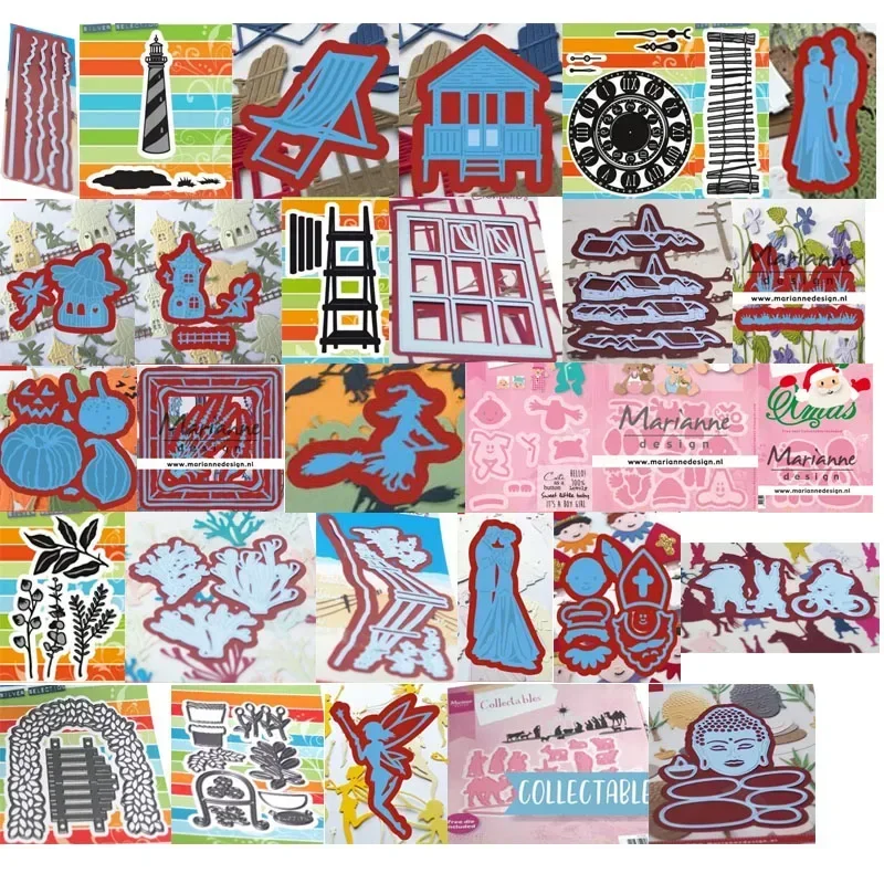 2023 New Cutting Dies Series, Metal Cutting Mold, DIY Crafts, Relief, Making Paper Greeting Cards,