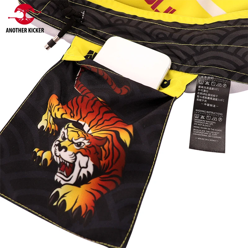 MMA Shorts Tiger Combat Boxing For Men Fitness Gym Sports Jiu-Jitsu Kickboxing Muay Thai Crossfit BJJ Fight Wear