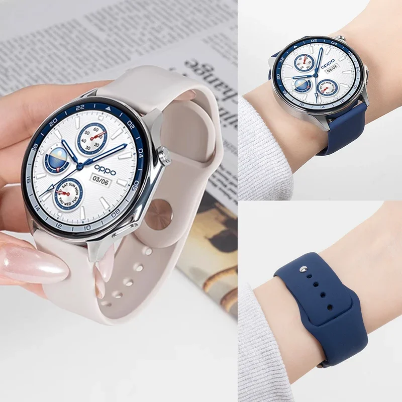 Sport Silicone Strap Band Wristband - Enhanced Comfort Replacement Bracelet