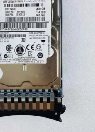 For 81Y9671 81Y9670 81Y3812 300G SAS 2 5 15K X3650 M4 hard drive