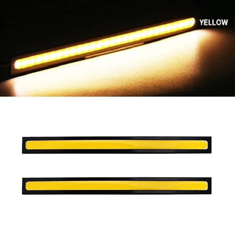 ตัวเลือกสินค้า ไฟ LED DRL 2 ชิ้น 17 ซม. สำหรับรถยนต์ ทำงานอัตโนมัติ