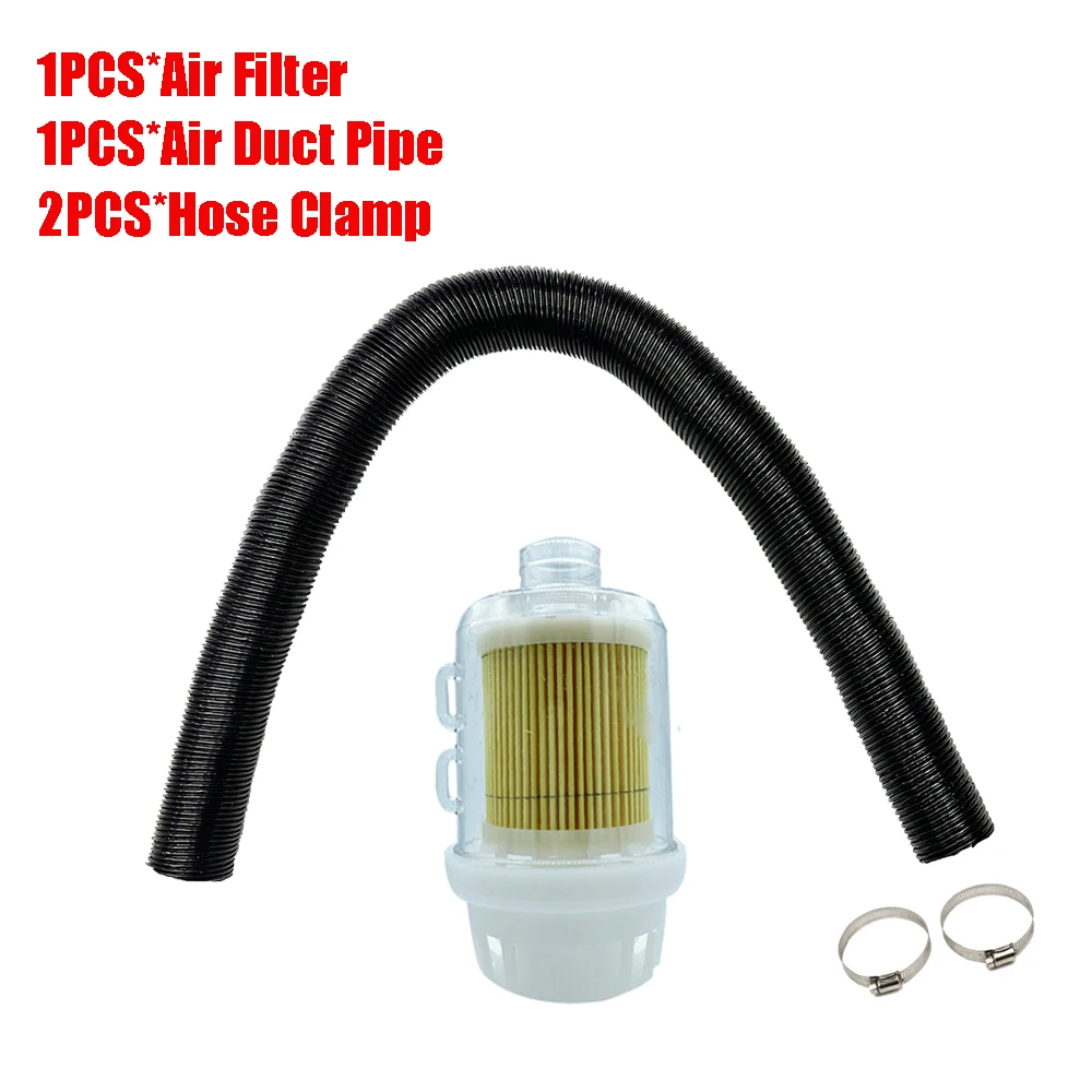Cold Air Intake Pipe Kit - Portable Air Filter Ducting Pipe