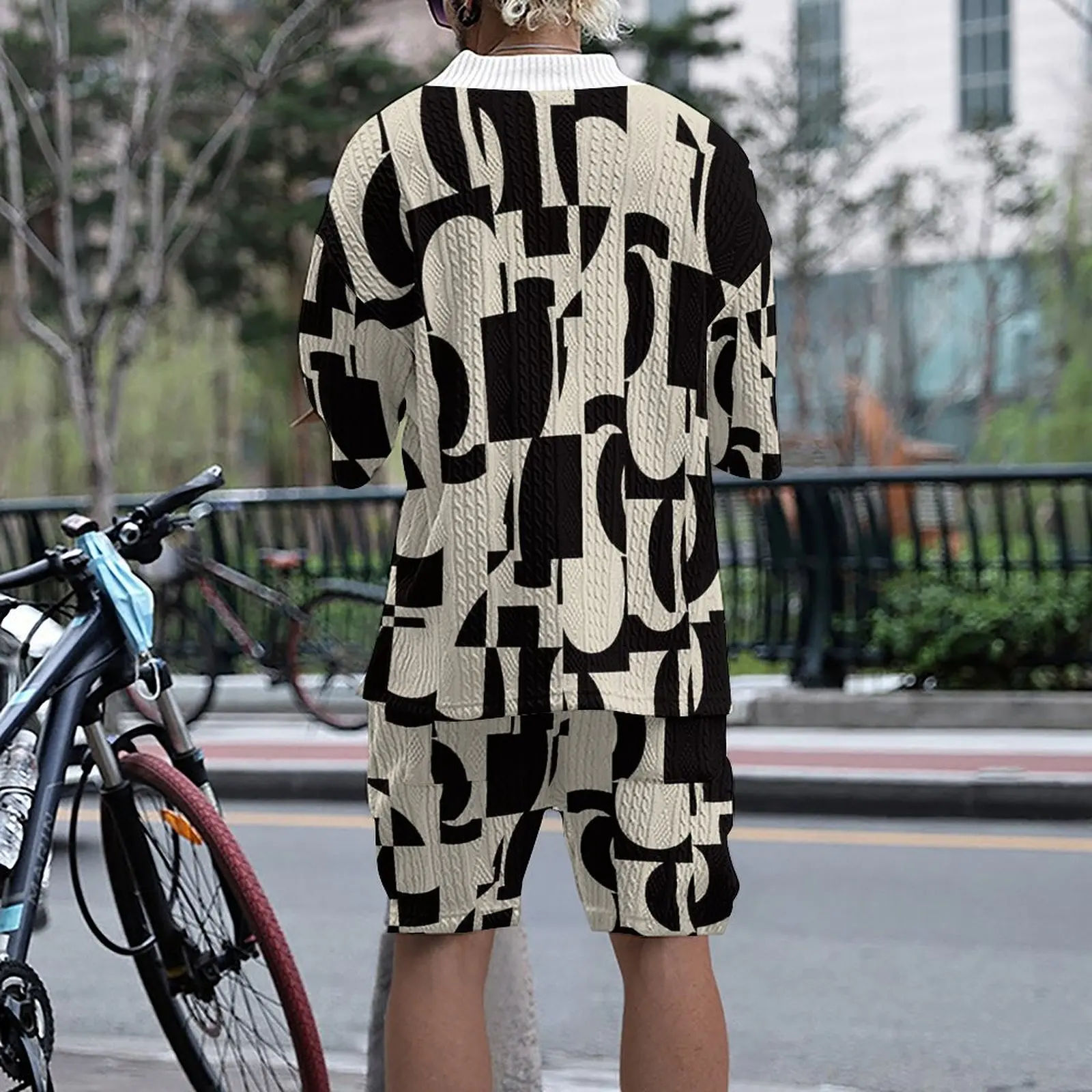 2024 New Fashion Men's Set Summer 3D Printed Men's Loose Plus Size Casual Half-sleeve T-shirt Shorts Two-piece Set Free Shipping
