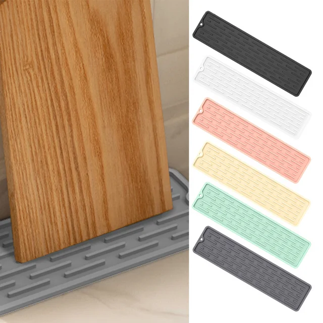 Multifunctional Silicone Table Mat Anti Slip Rectangle Sink For Pot, Bowl,  And Pan 35x8.8cm Ideal Kitchen Accessory From Wuxinin, $9.19