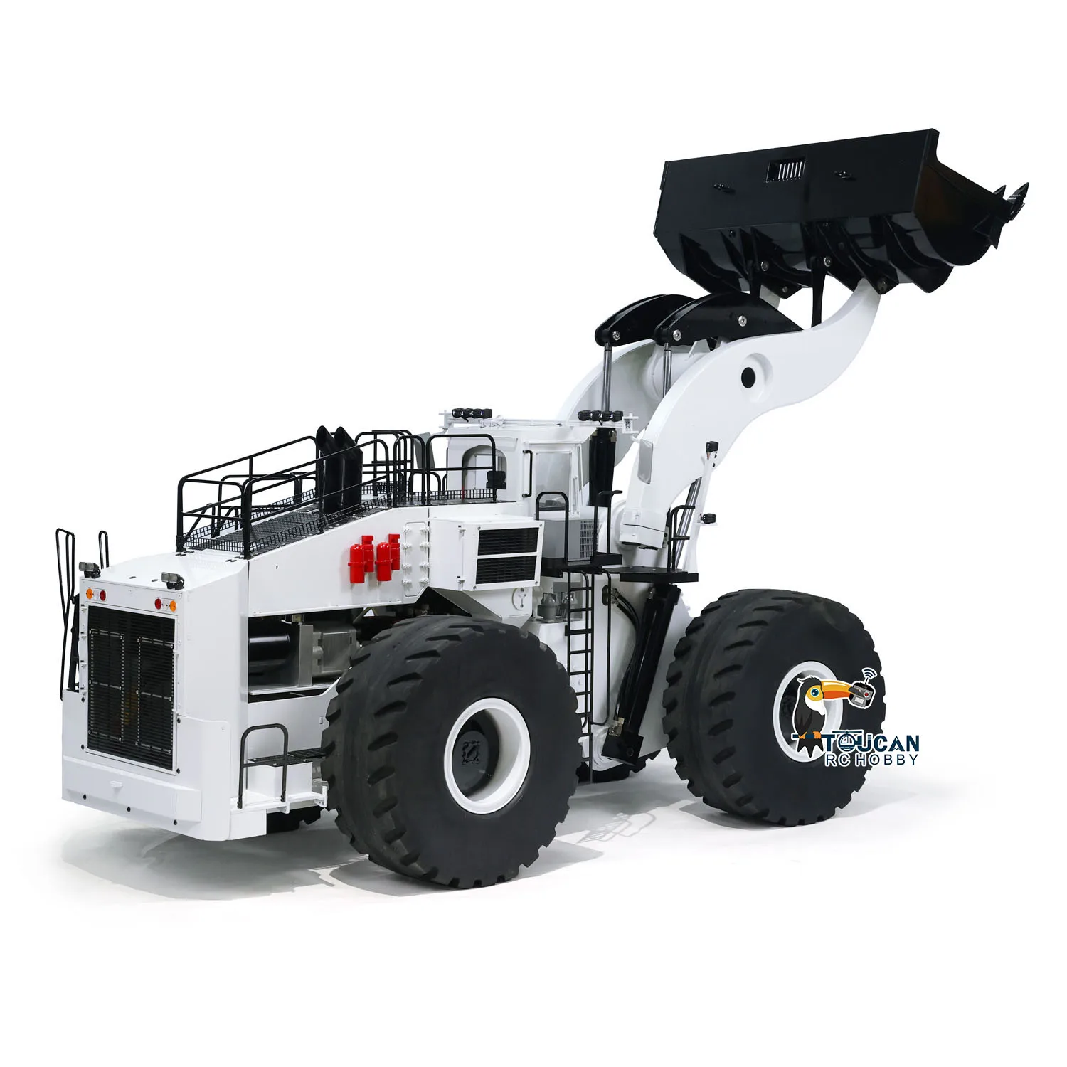 In Stock 1:14 L2350 Hydraulic RC Loader Heavy Duty Radio Control Construction Vehicle Earth Mover Light Sound Smoke Machine Toy 3