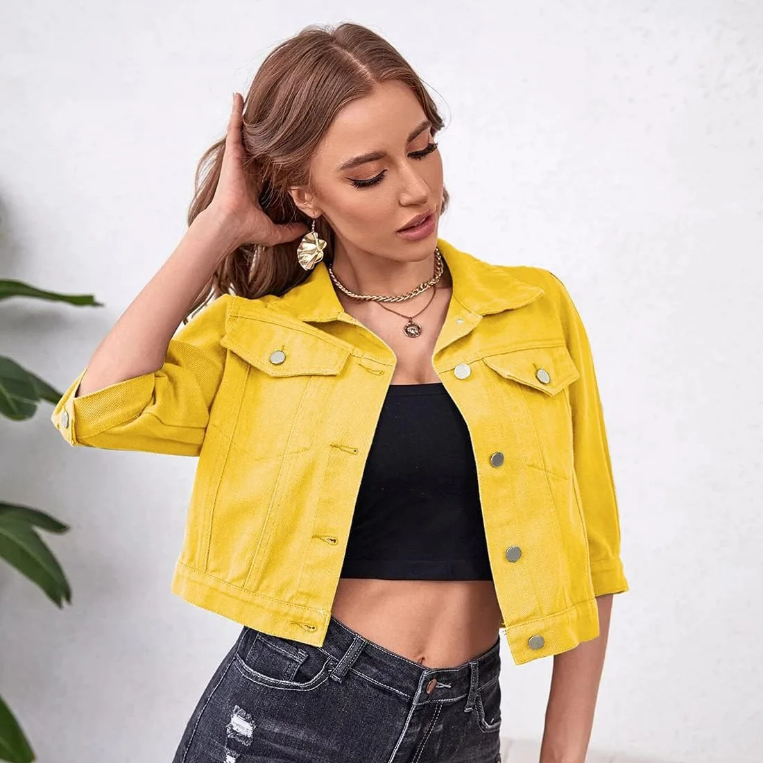 Tendance Veste Courte Veste Classique Femme 2020 Veste Courte En