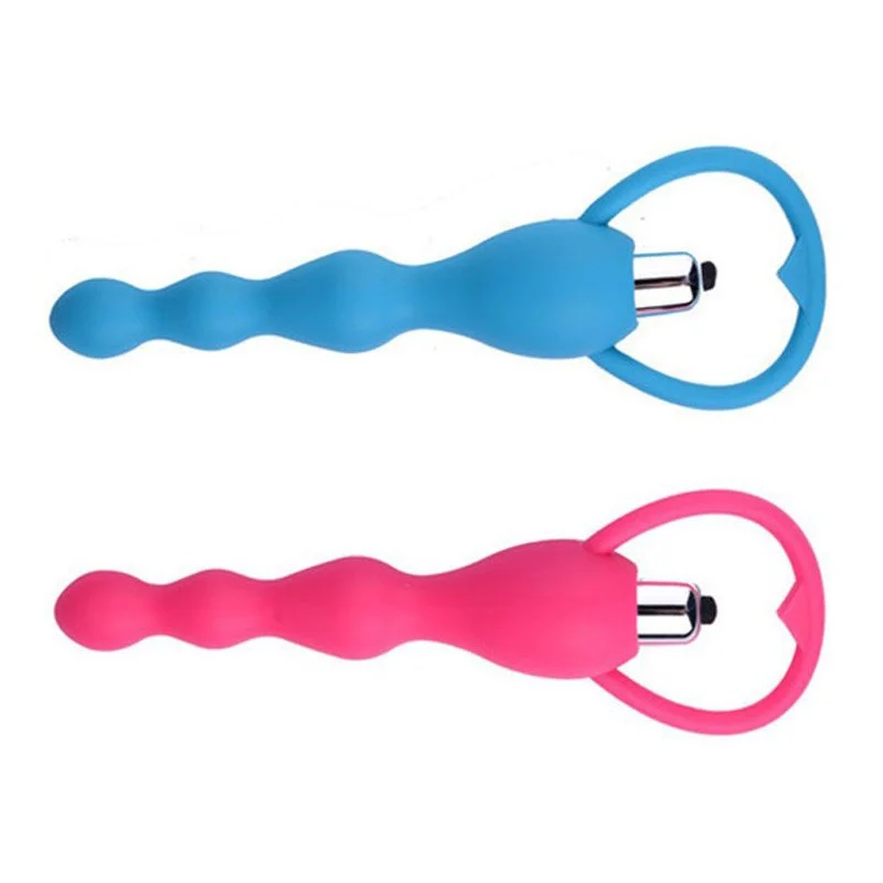 Silicone Anal Beads Vibrator Butt Plug Clitoris Vibrator Anal Massager Sex Products Anal Sex Toys for Woman6