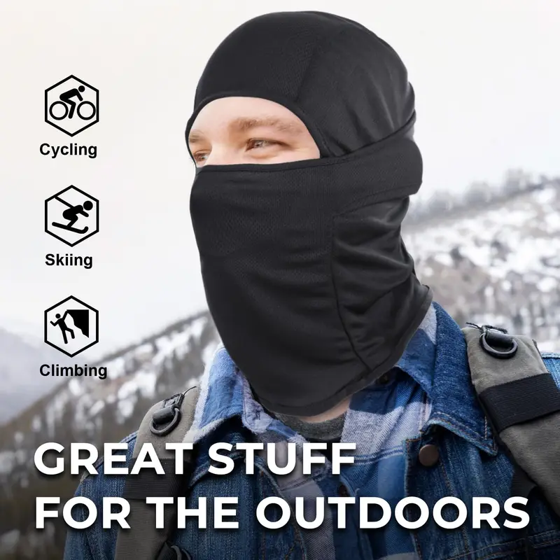 Balaclava Ski Mask Full Face Cover And Wom