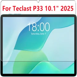 Premium Tablet Tempered Glass Screen Protector - 10.1 Inch Anti - Scratch Bubble - Free HD Clear Protective Film (P33 10.1 2025)