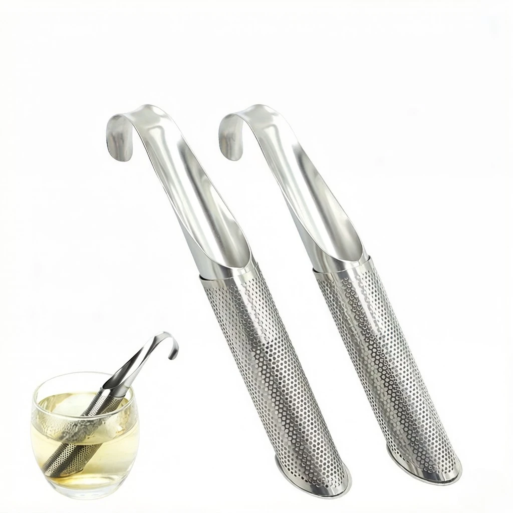 Enhanced Tea Infuser Set - Premium Stainless Steel Teaware Sieve for Loose Leaf and Spice Tea