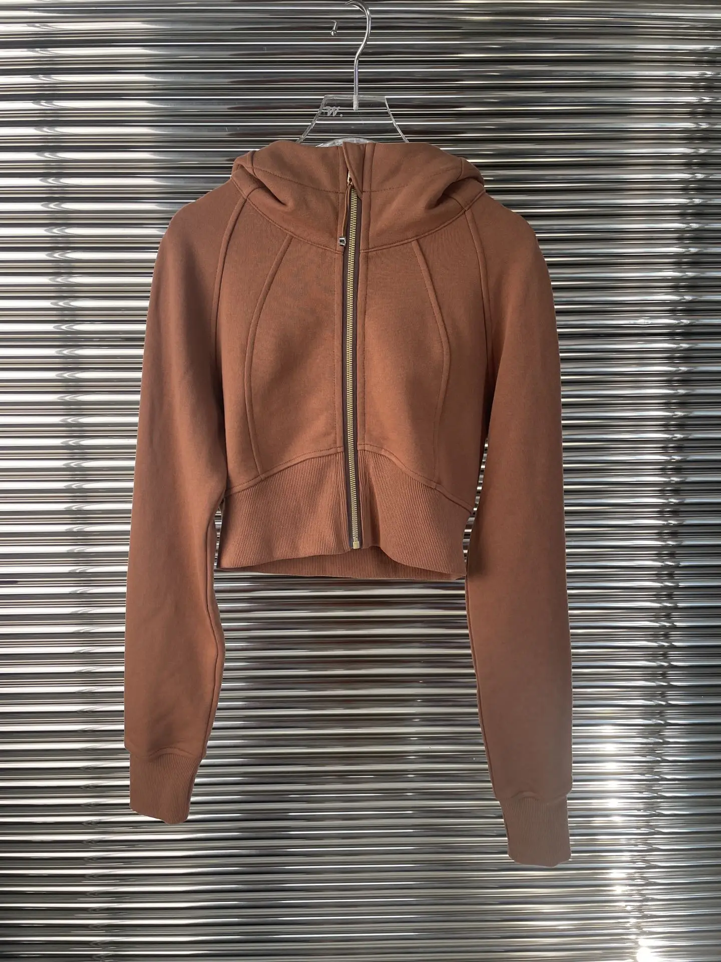 

2023 Women's Clothing Stylish slim fit cropped hoodie Autumn Winter New