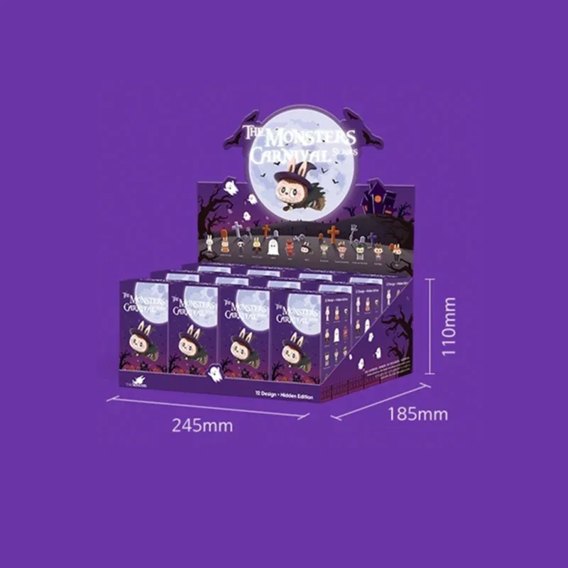 thumbnail image 1 of POP MART Labubu Halloween Monster Carnival Series Blind Box Mystery Box Guess Bag Toys Doll Cute Anime Figure Desktop Ornaments, 1 of 5