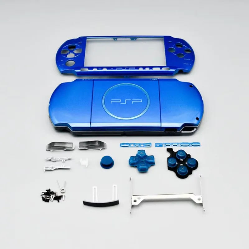 Replacement Clear Case Shell For PSP3000 PSP 3001 3004 3008