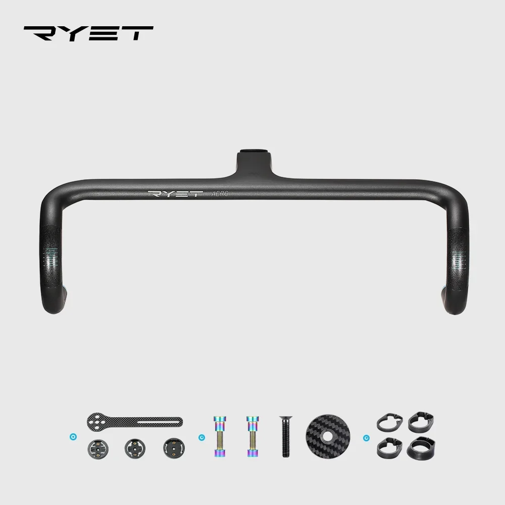 RYET AERO Full Carbon Handlebar Road Integrated Handlebars