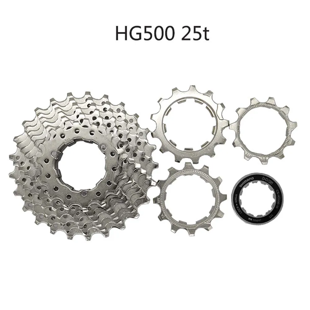 Shimano CS HG500 10 speed Road Bicycle Cassette Sprocket For 10s 10v Road Drivetrains 12-28T 11-25/32T/34T Freewheel Bicycle sprocket gear bicycle cassette bike freewheel bike sprocket