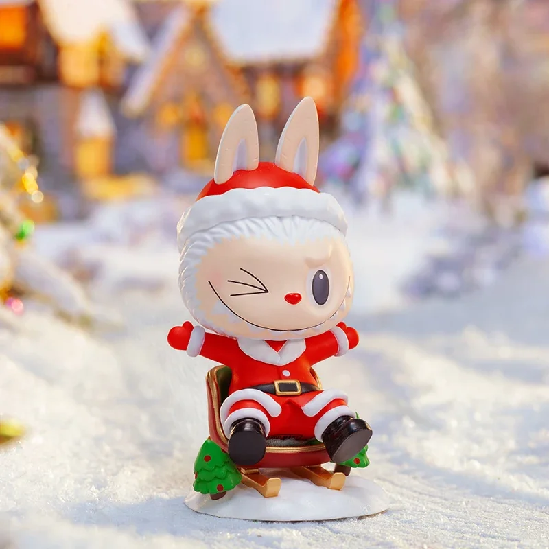 User-X Labubu The Monsters Together Christmas Series Mystery Box Collection Doll Da Collezione Kawaii Animal Toy Anime Figures