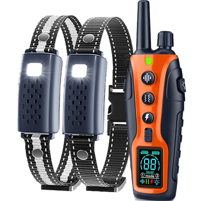 Se5b0ad54eacd480894b21b275596c422z.jpg 3280Ft Electric Dog Training Collar Remote Control Waterproof Pet BehaviorFor 5-120lbs Puppy With Vibration Shock