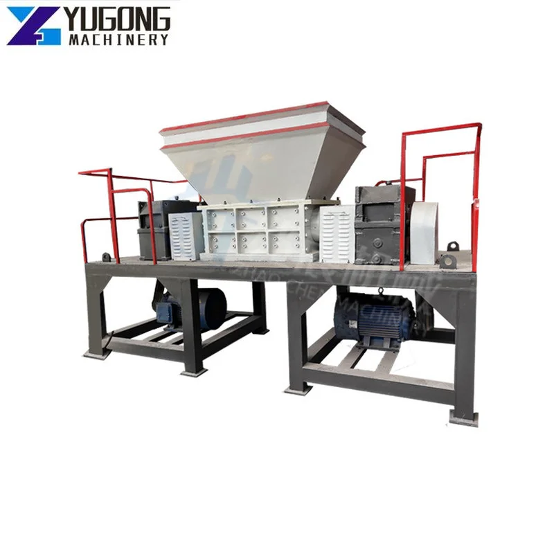 Single-Shaft Plastic Shredder Machines - Plastic Recycling Machines