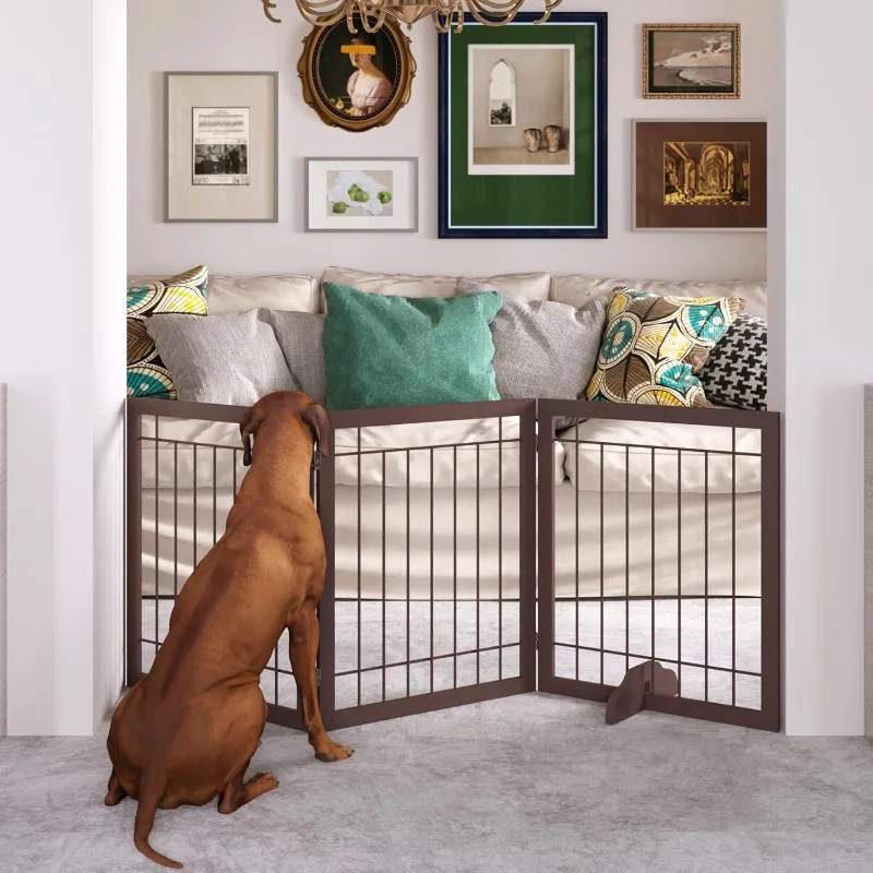 Extra Wide Freestanding Dog Gate 1