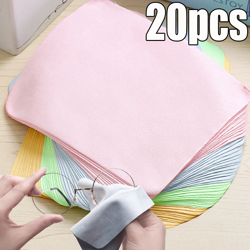 

High Quality New Microfiber Cleaning Cloth Chamois Glasses Cleaner for Glass Cloths Len Phone Screen Cleanings Wipes Wholesale