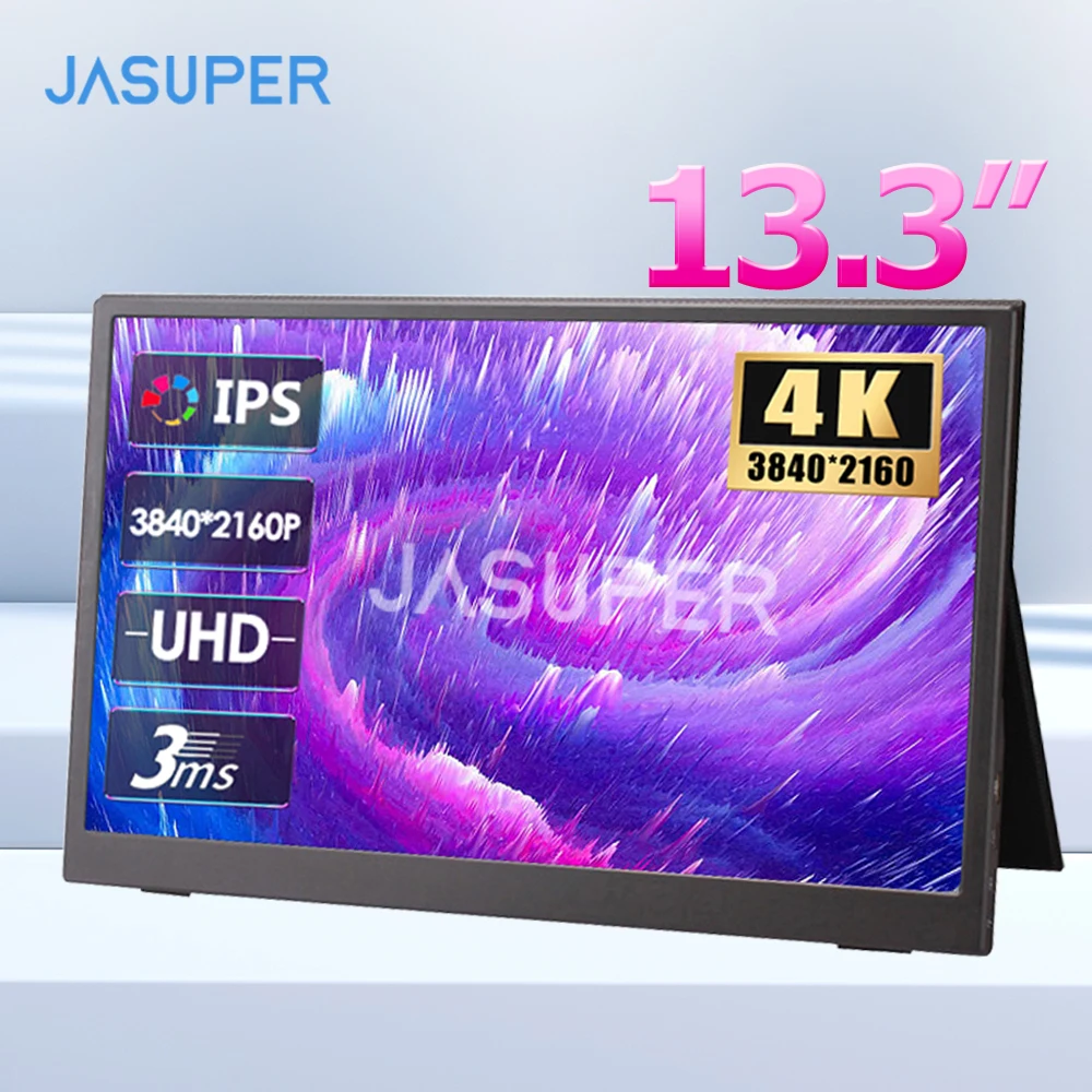 13 3inch 4K Portable Monitor USB C Type c HDMI compatible Computer 13-3inch-4k-portable-monitor-usb-c-type-c-hdmi-compatible-computer