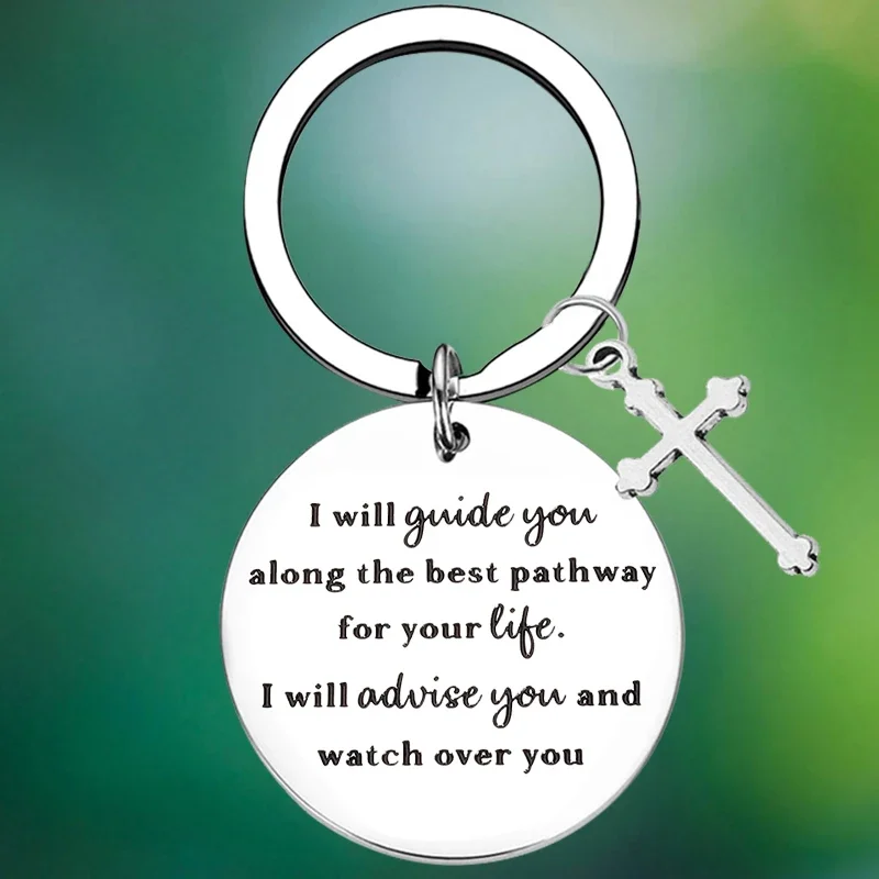 

Religious Christian Gifts Keychain Bible Verse Key Chain Pendant Women Men Friends Christmas Inspirational Gift