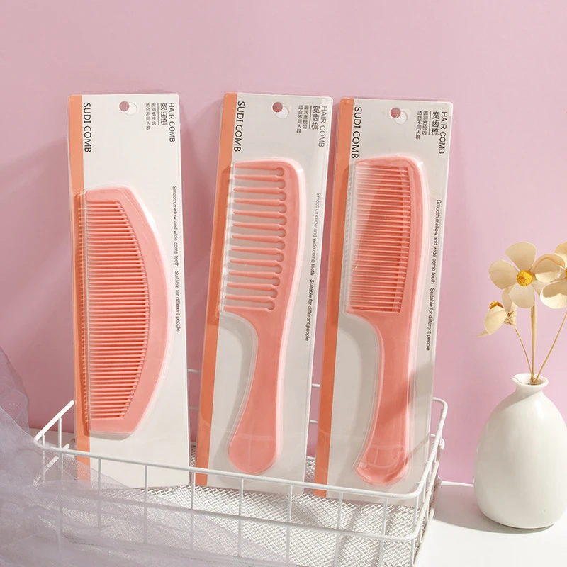Household Plastic Long Hair Comb Thickened Ladies Shampoo Comb