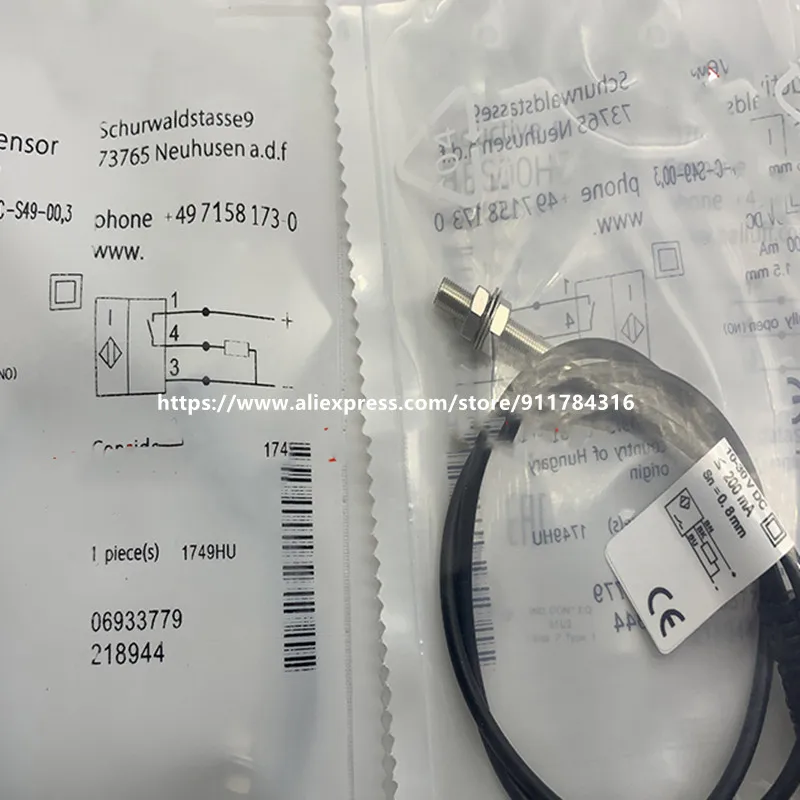 

Новые Balluff бесконтактные BES 516-3005-G-E4-C-S49-00.3 BES 516-3005-G-E4-C-S49-00,3 BES 516-3005-G-E4-C-S49-00,2 шт.