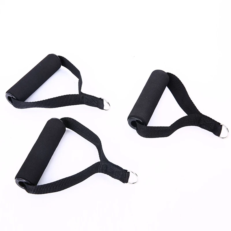 Pull Rope Grip Fitness Handles for Yoga Hammock & Resistance Bands Training 1 Pair fitness resistance band,fitness accessories