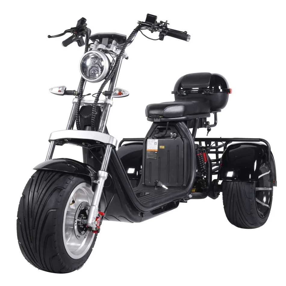 Electric Three-wheeled Chopper 60v 2000w Motorcycle Sportsters Travel City Scooter Electric Scooter - Electric - AliExpress