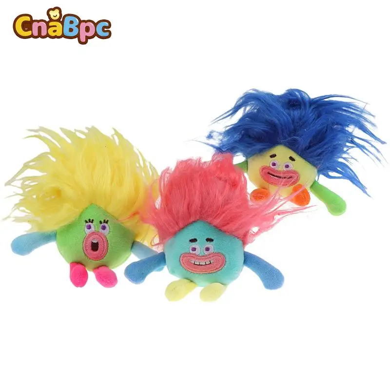 

Fried Hair Doll Plush Toy Cartoon Ornaments Soft Stuffed Doll DIY Pendant Home Decor Kid Gift