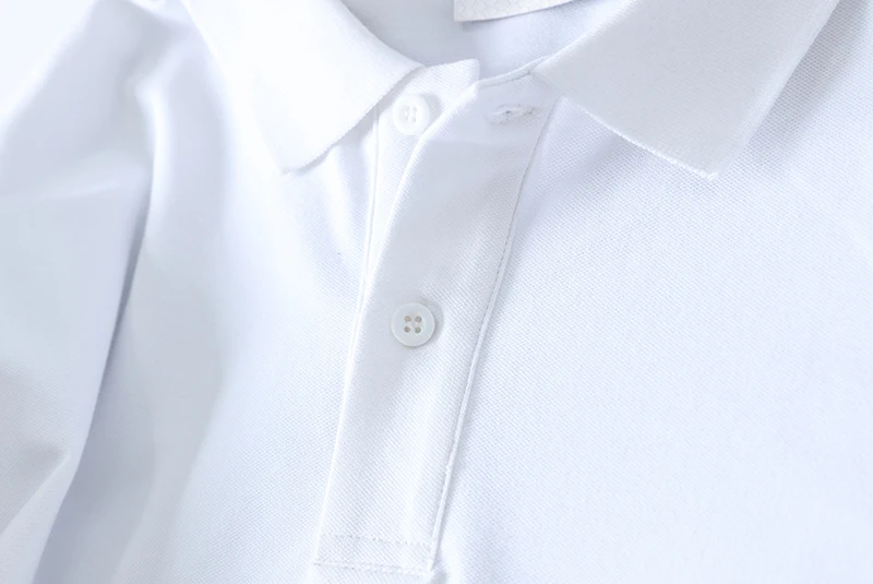 Description Picture 3 of item2024 summer new brand men's lapel shirt embroidered short sleeve casual business fashion slim men's Polo shirt
