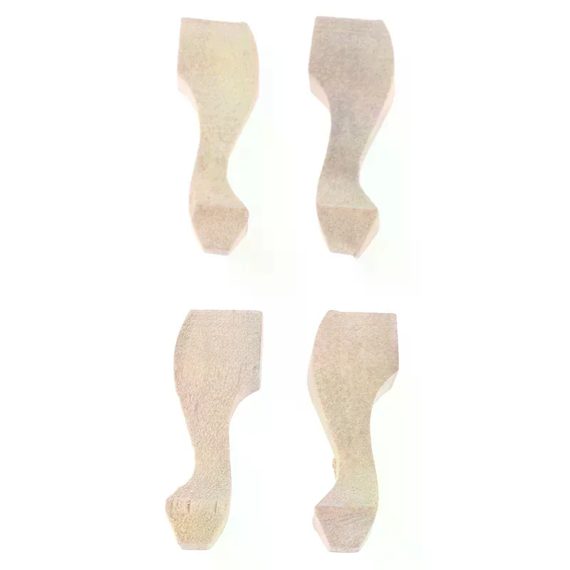 1/12 인형의 집 미니어처 티 테이블 캐비닛 소파 다리 DIY 제작 액세서리 장난감