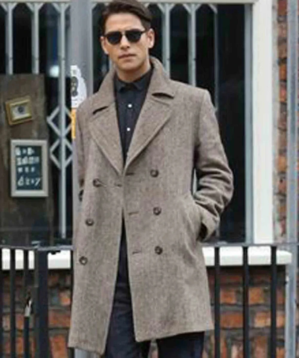 

Snatch Luke Pasqualino Double Breasted Coat