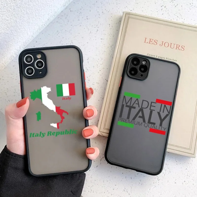 Custodia Per Telefono Con Bandiera Nazionale Italia Italia Per Iphone 14 13 12 11 Mini Pro Max Xs X Max Xr 8 7 Plus Se 2022 Cover Per Telefono Color P