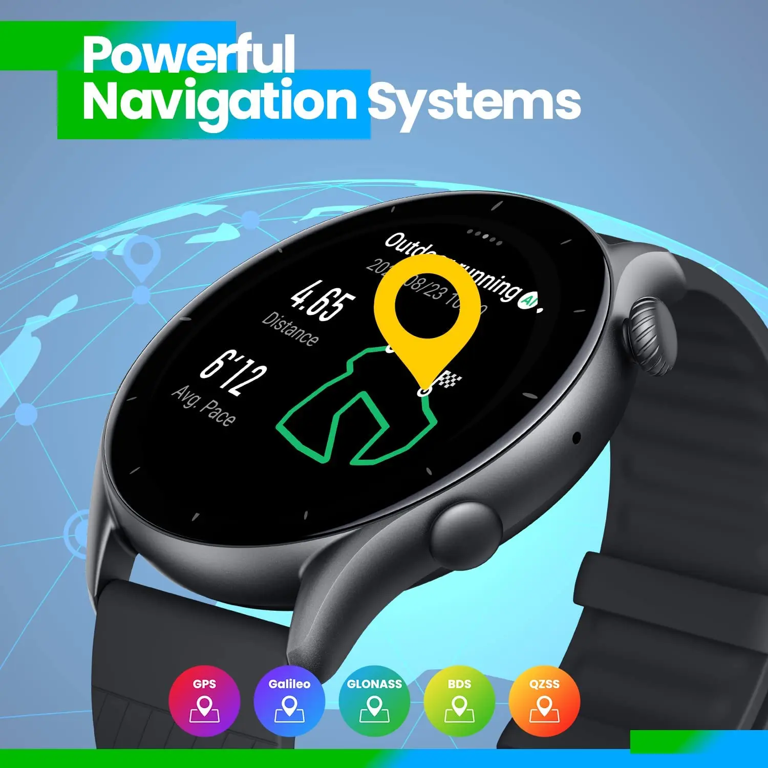 Amazfit gtr 3 pro gps navigation Clearance
