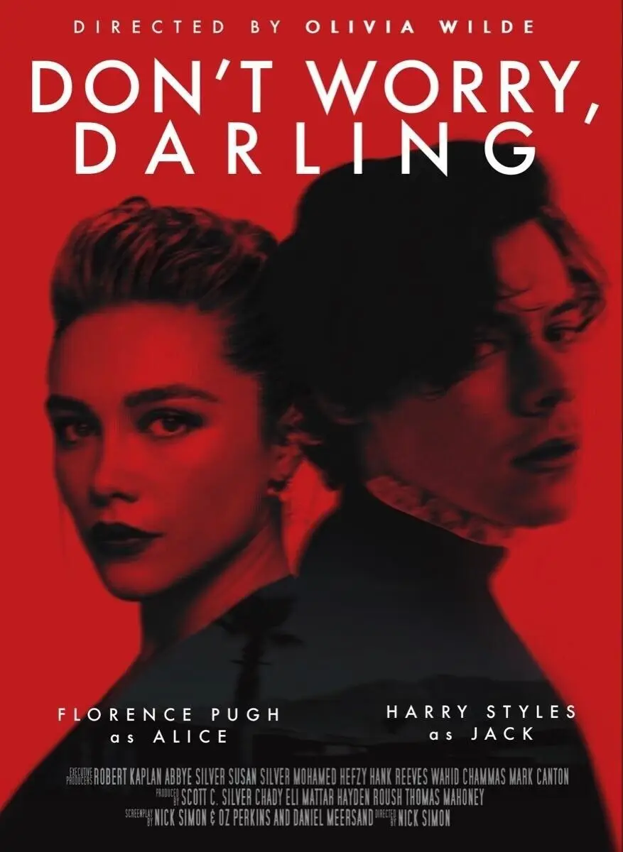 

Don't Worry 2022 Darling Movies Print Art Canvas Poster for Living Room Decoration Home Wall Decor Picture