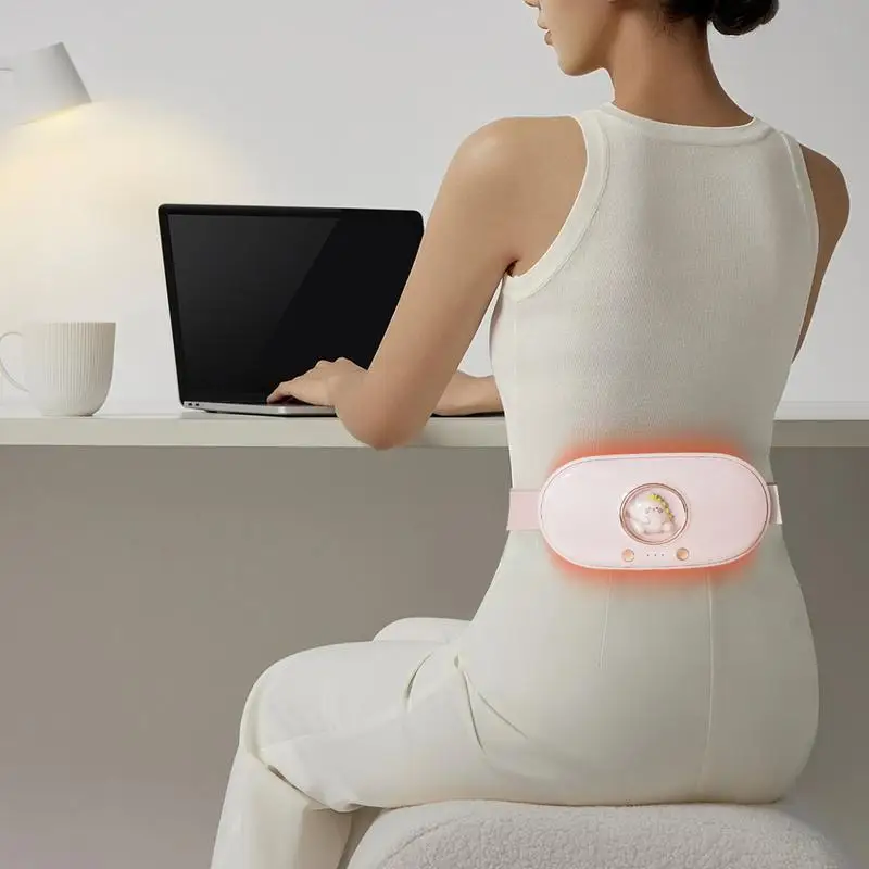 Heating Pad For Period Cramps Fast Heating Wearable Pad Period Cramp Flexible Massage