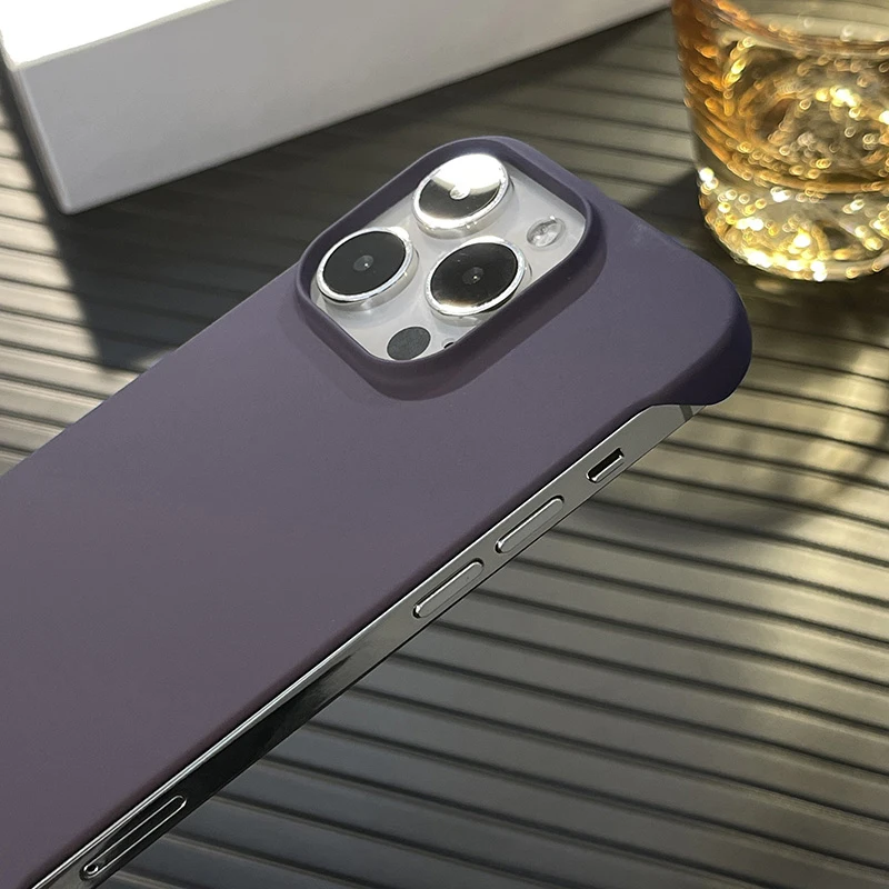 Sleek Ultra-Thin Frameless Shockproof Phone Case