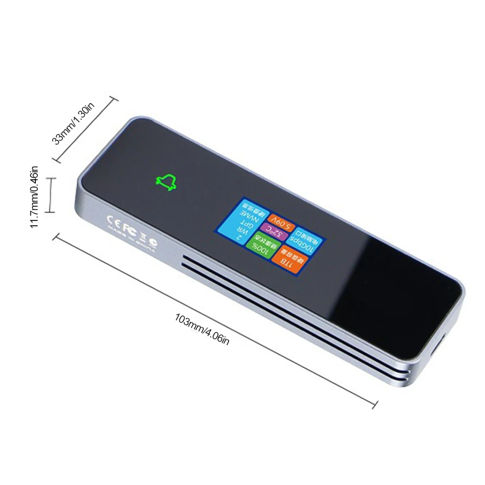 USB 3.2 Gen 2 NVMe NGFF SSD Ŭ,  M.2  ̽, M Ű, B + M Ű, ָ Ʈ ̺ Ŭ, RTL9210B, 1000 MB/s