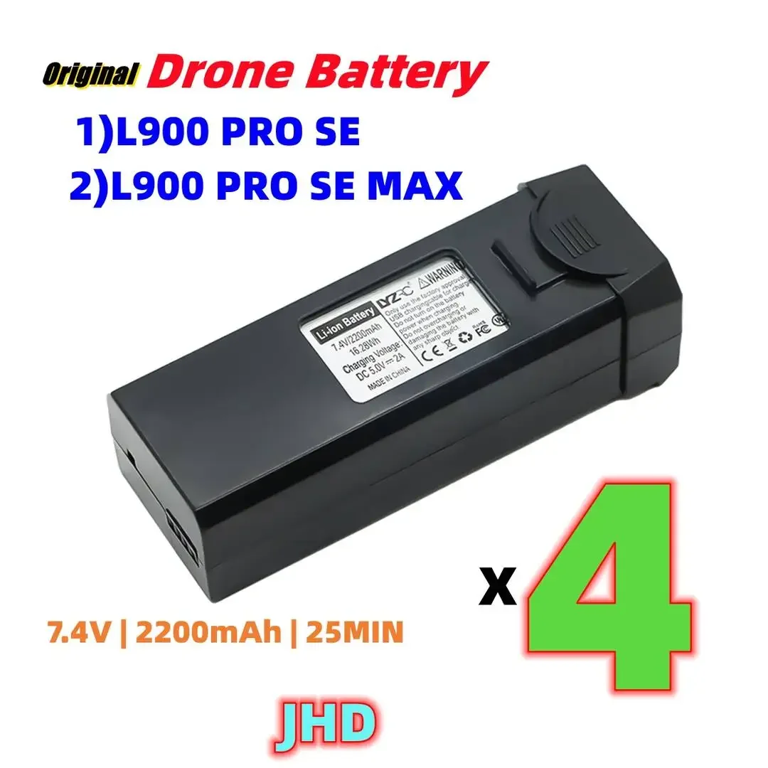 Drone Battery rc drone battery rc battery drone battery rechargeable li ion battery for JHD L900 SE L900PRO SE Max 7.4V 2200mah