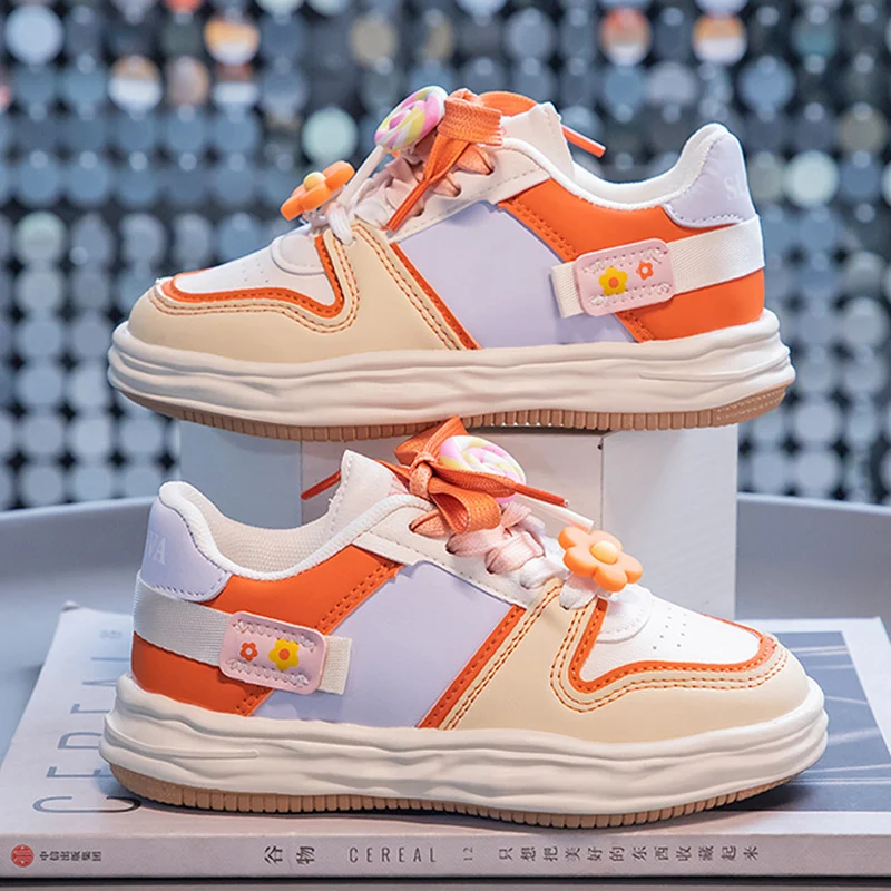 Leuke Meisjes Flats Sneakers Kinderen Casual Schoenen Ademend Comfortabele  Laced 7 Naar 12 Jaar Sport Kids Tennis Schoenen Voor Meisjes - AliExpress