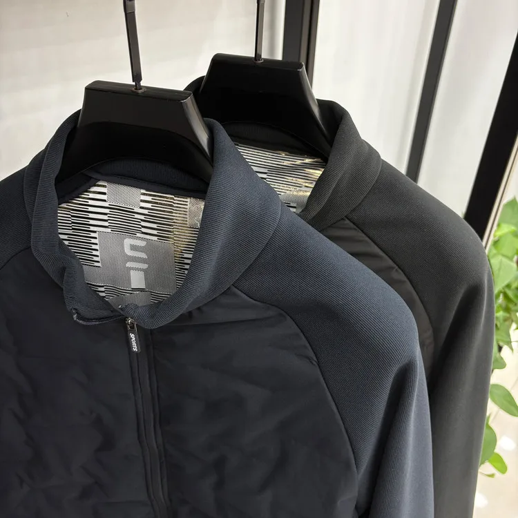 Men's Autumn Winter Woolen Jacket Outerwear Thickened Fleece Lined Zipper Warm Top Fashion Urban Style Long Sleeve Short Length - 4