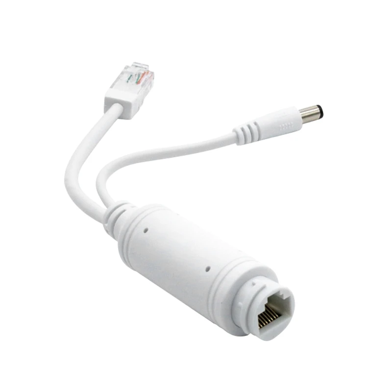 POE 분배기 어댑터, 48V  12V, IEEE 802.3af 호환 10/100Mbps, 감시 카메라 K1KF 용 최대 100 m