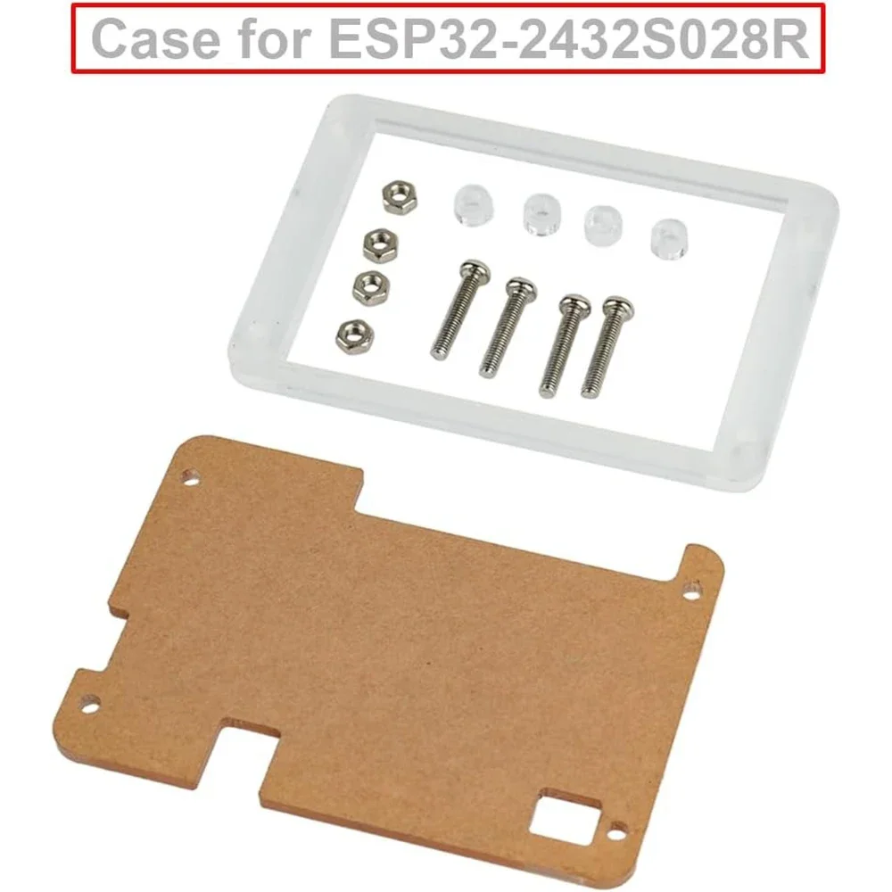 New 2.8" ESP32-2432S028R ESP32 Display ILI9341 Resistive Touchscreen TFT LCD Module ESP-WROOM-32 Development Board Acrylic Case