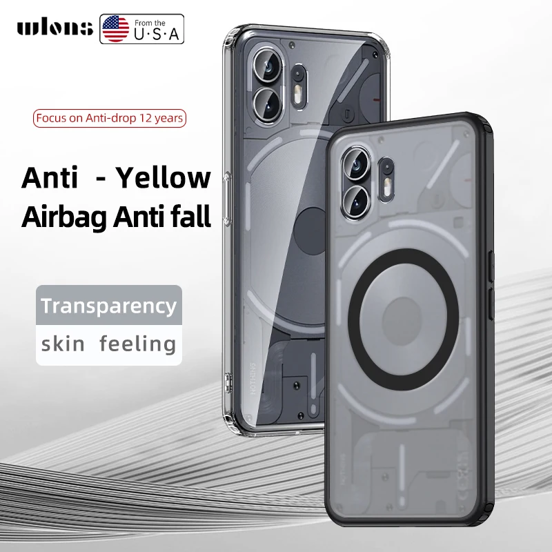 Shockproof Magnetic Wireless Charging Protective Case with Airbags