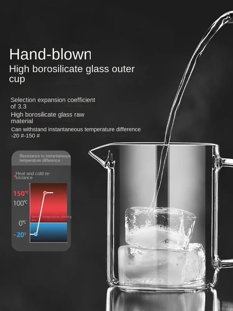 Sama DOYO SAMA EC-21 Kung Fu Teapot & Mug 350ml SAMA Teapot Samadoyo Tea Pot Heat Resistant Glass