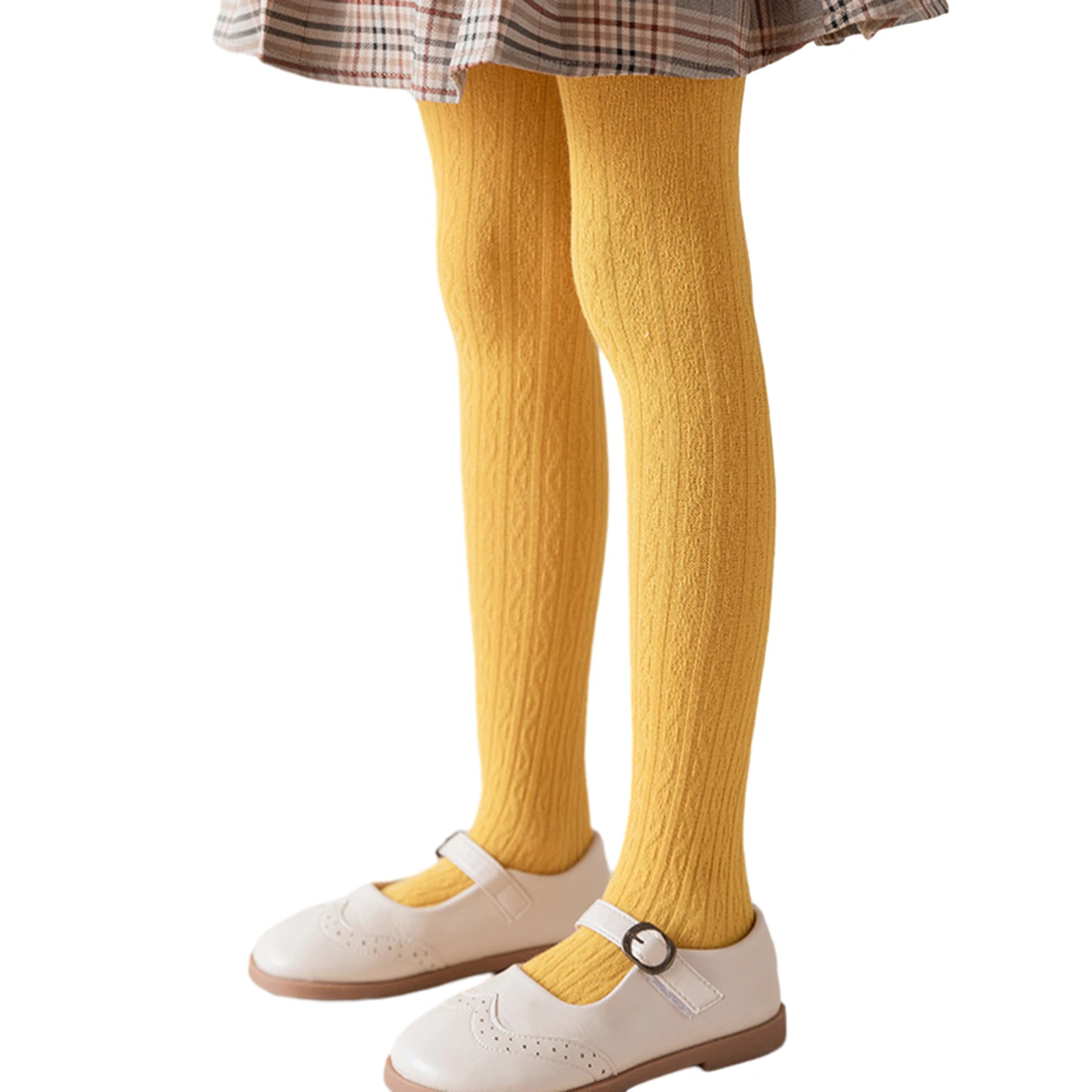 Kids Girls Pantyhose Elastic Waist Solid Color Lolita Stockings Slim Fit Socks Tights 0-8T children tights children socks